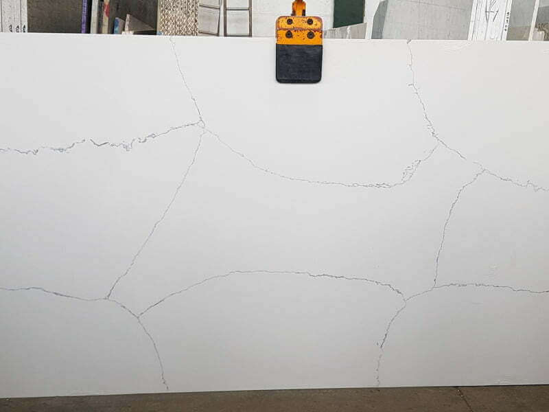 Calacatta Michelangelo White Quartz Worktop by Stoneone — image 2