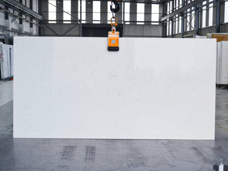 Carrara Classic White Quartz Worktop by Stoneone — image 2