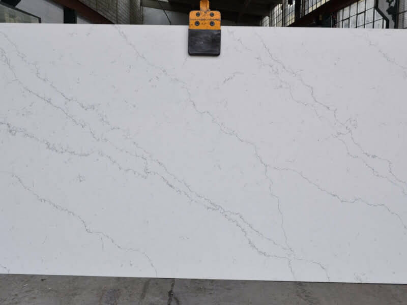 White Venatino White Quartz Worktop by Stoneone — image 2