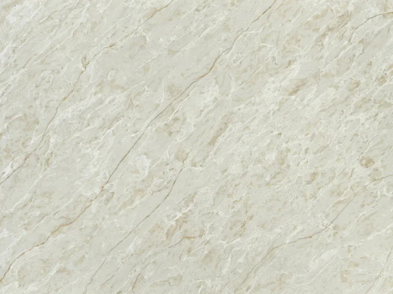 Taj Mahal Light Beige Quartz Worktop by Modern Quartz Stone — image 1
